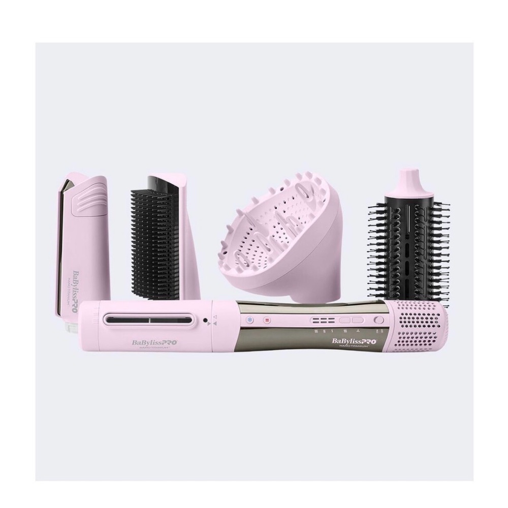 BaBylissPRO Pink Hair Styling Set